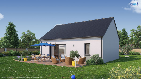 Maison neuve à Montrichard Val de Cher avec 2 chambres sur terrain de 652m2 - image 1