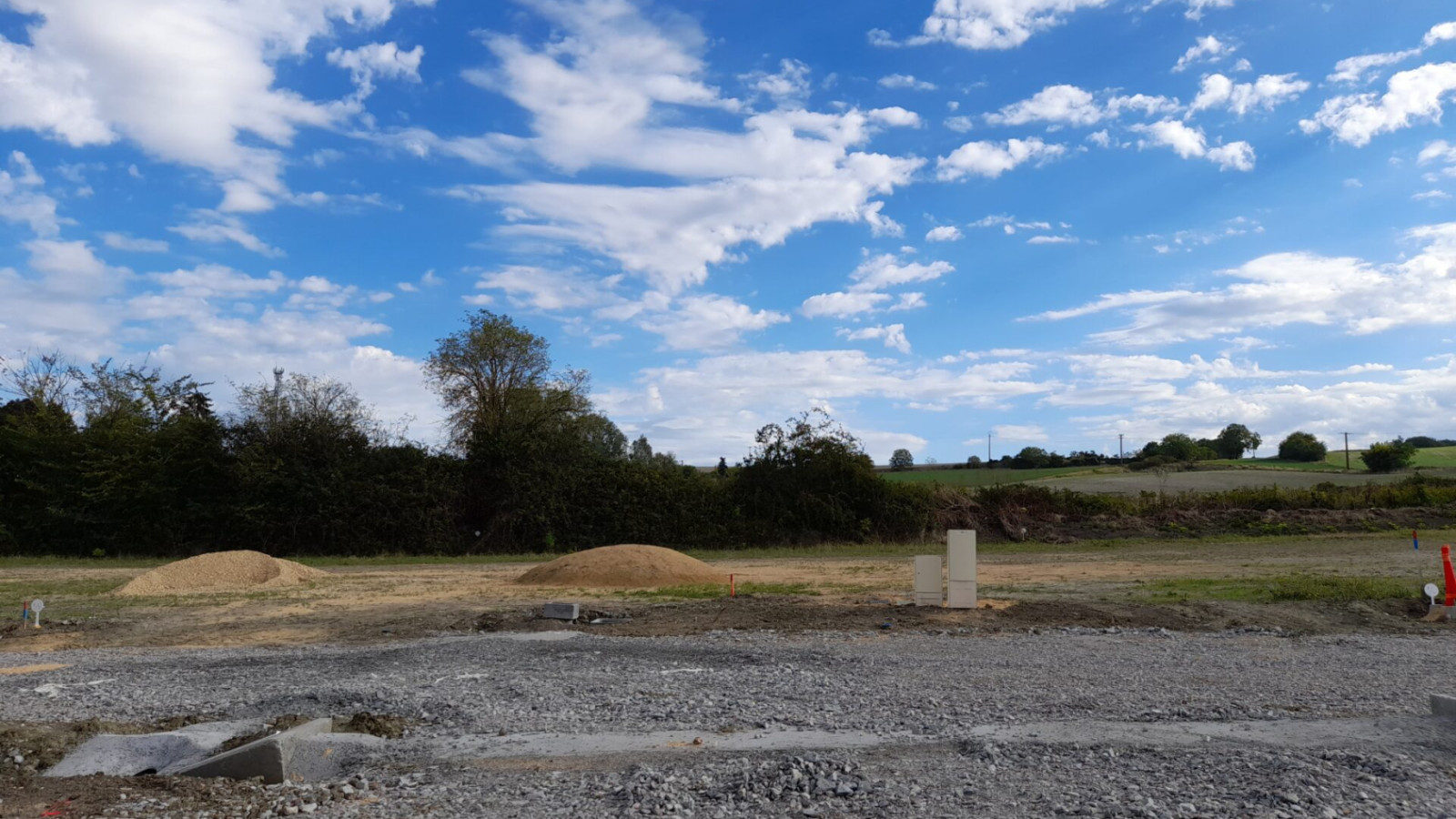 Terrain constructible de 538m2 à Availles-en-Châtellerault